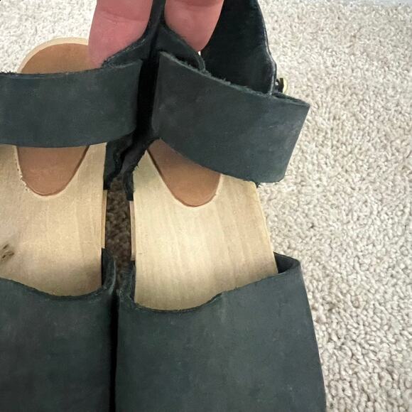 BRYR Emma Closed Toe High Heel Clog Women Size 37 - Picture 9 of 16